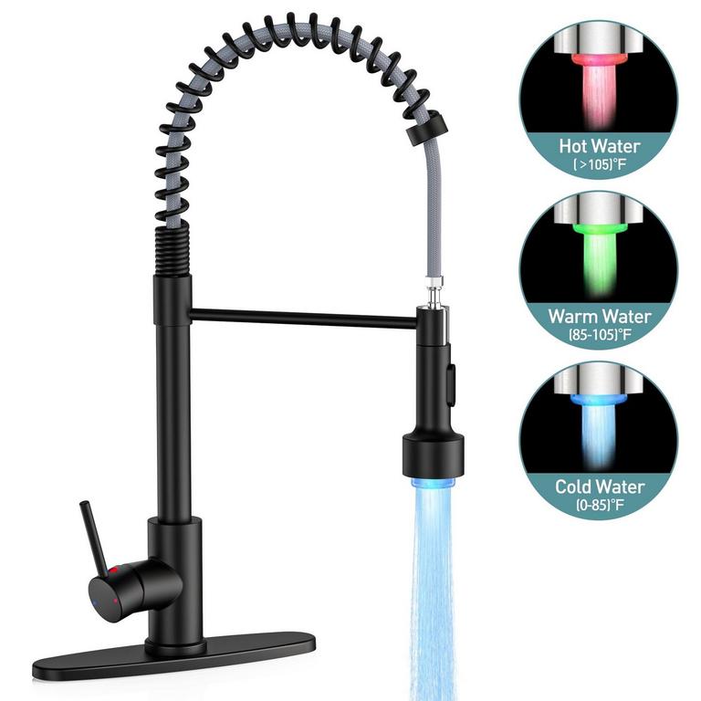 GPED KITCHEN FAUCET BLACK