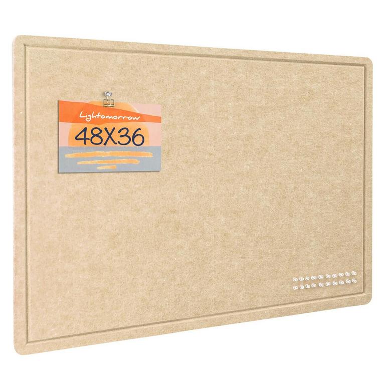 LIGHTOMORROW 48IN X 36IN BULLETIN BOARD