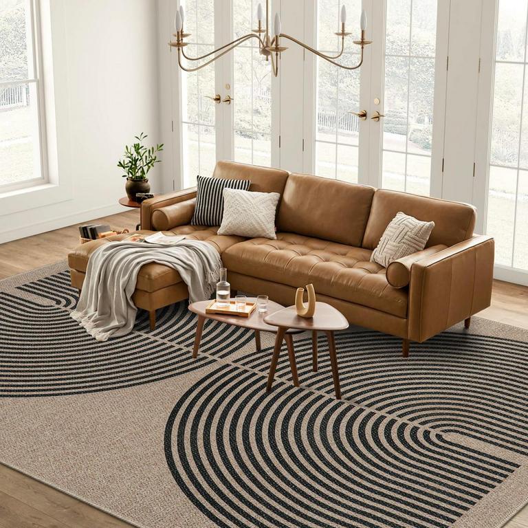 LAHOME 8FTX10FT RAINBOW RUG