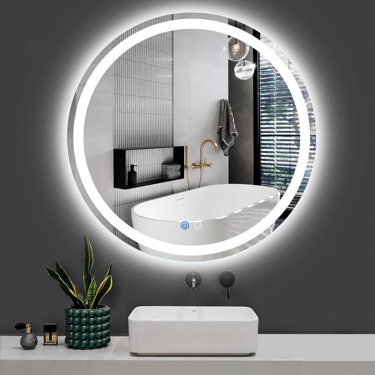 BUTYLUX 24IN ROUND MIRROR