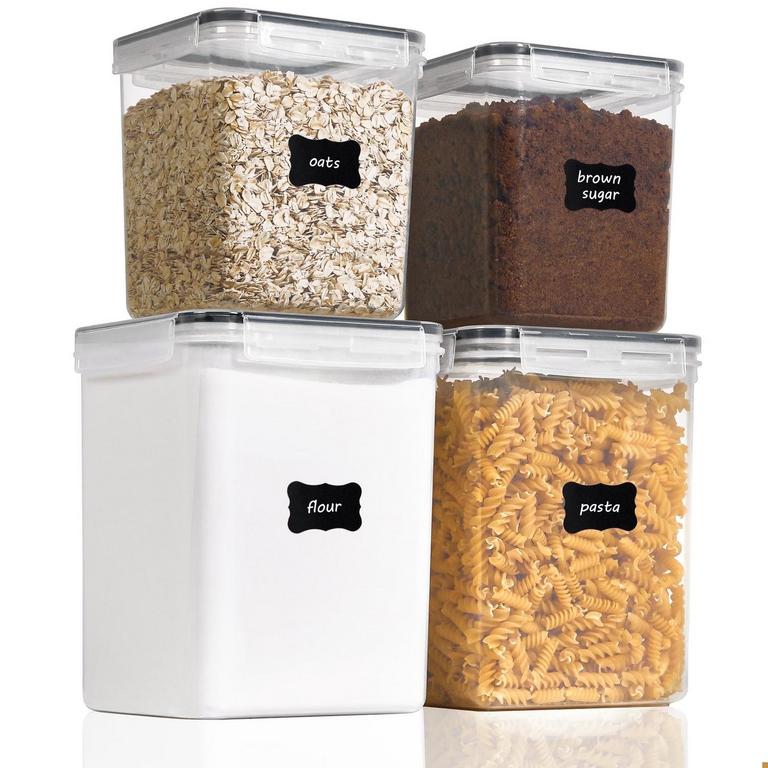 VTOPMART AIRTIGHT CANISTERS 4PK