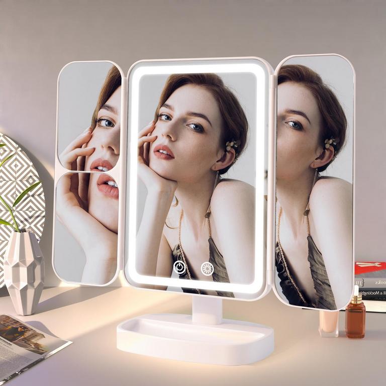 COOLJEEN TRIFOLD VANITY MIRROR