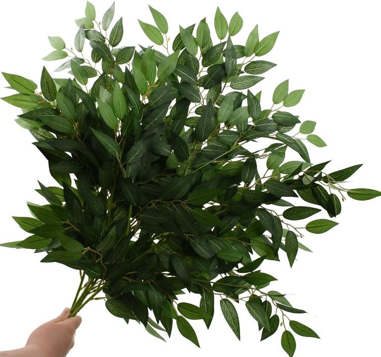 6PK ARTIFICIAL RUSCUS STEMS