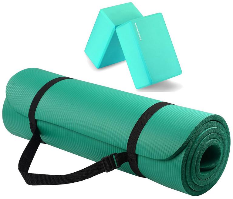 FITVIDS YOGA MAT GREEN 