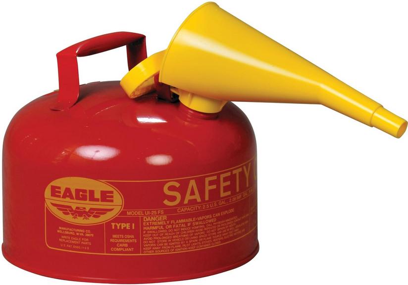 EAGLE SAFETY GAS CAN 2.5GAL