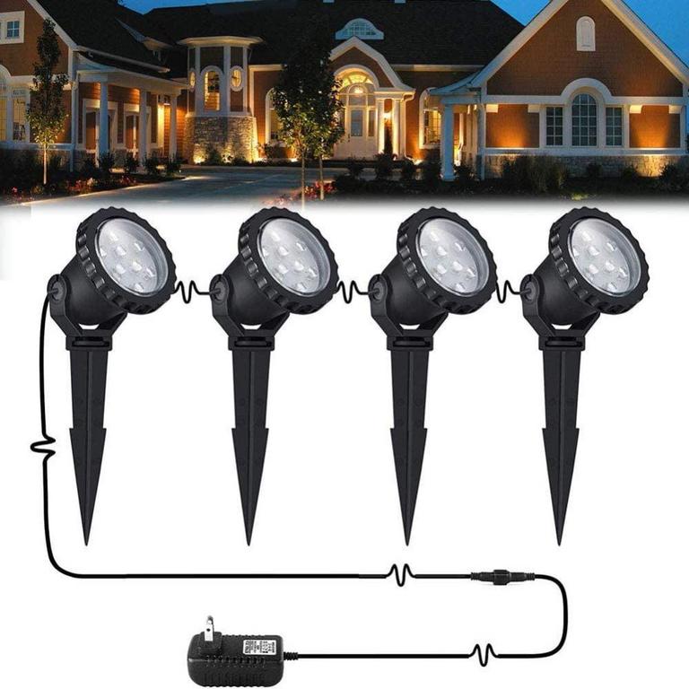 VOCOCIDOL 12W LED LANDSCAPE LIGHTS 4PK