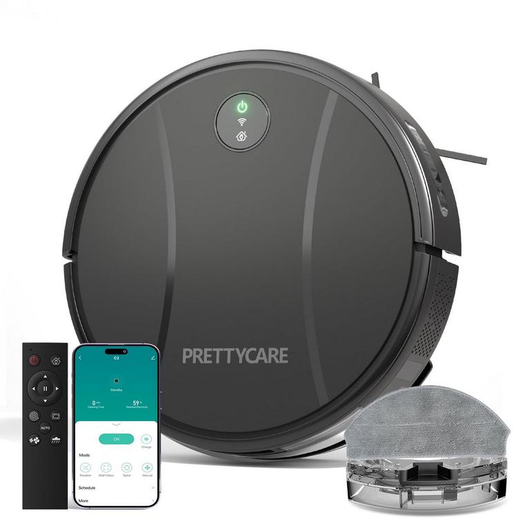 PRETTYCARE ROBOT VACUUM/MOP COMBO 