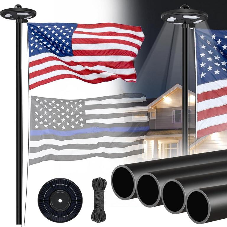 DANF FLAG 25FT FLAGPOLE KIT 