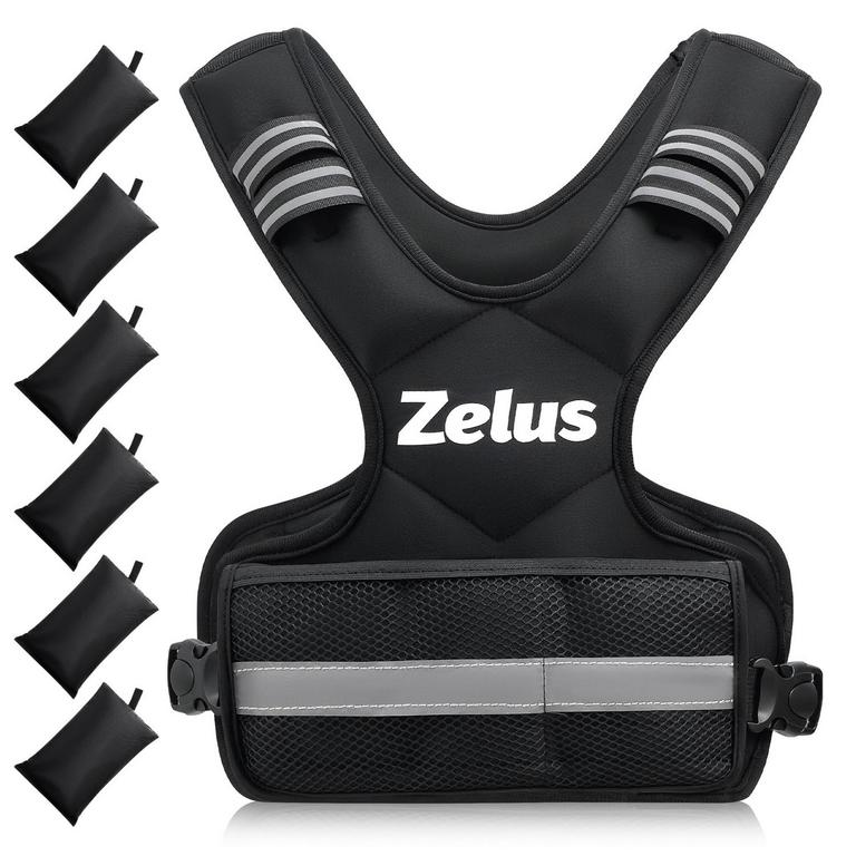 ZELUS WEIGHTED VEST 4-10LB