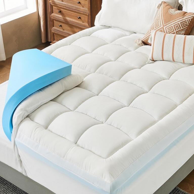 TELER 4IN QUEEN MATTRESS TOPPER