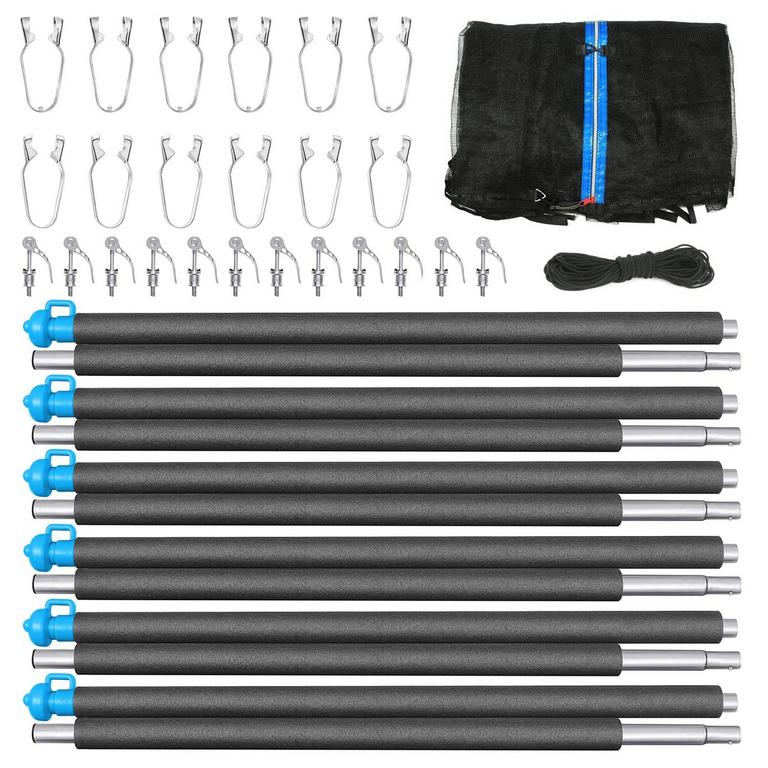 ZOOMSTER 14FT TRAMPOLINE NET SET 