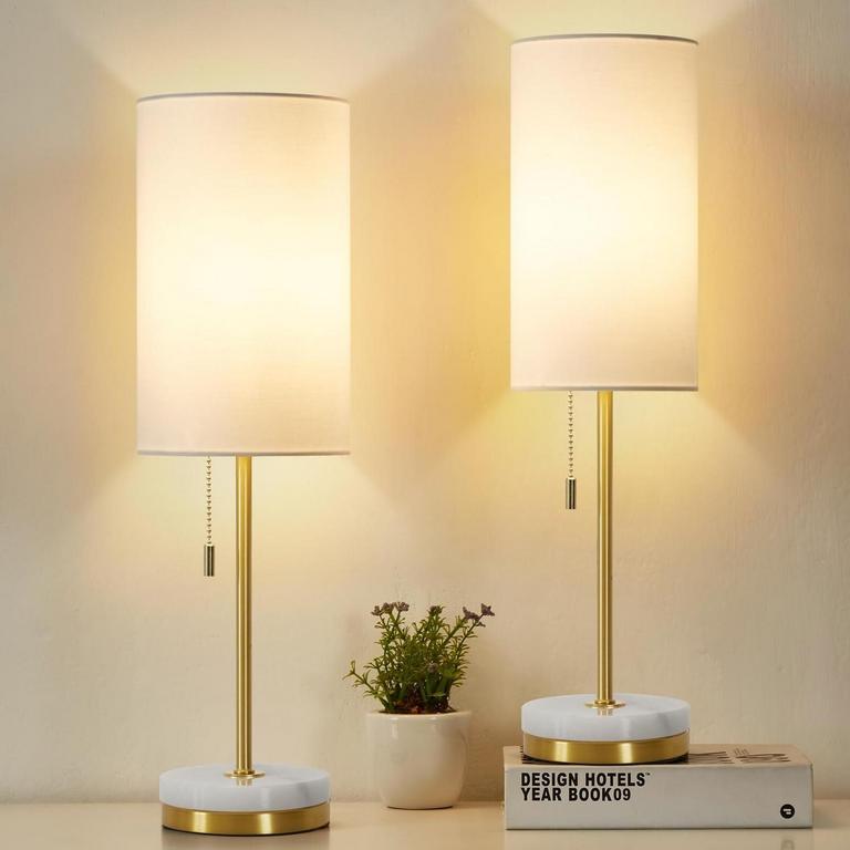 NATYSWAN 20IN TABLE LAMPS SET OF 2