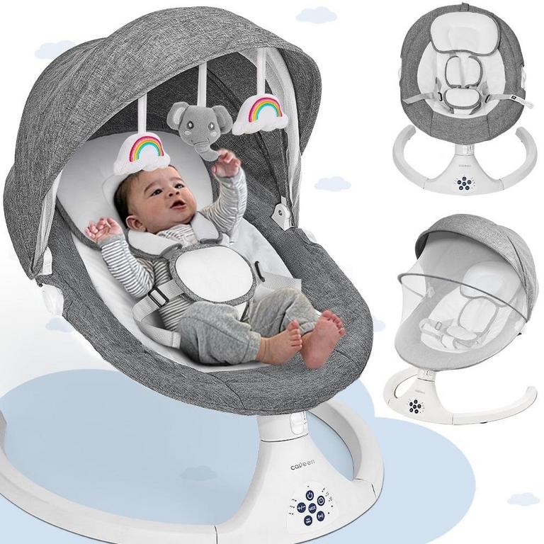 CAVEEN BABY SWING GRAY