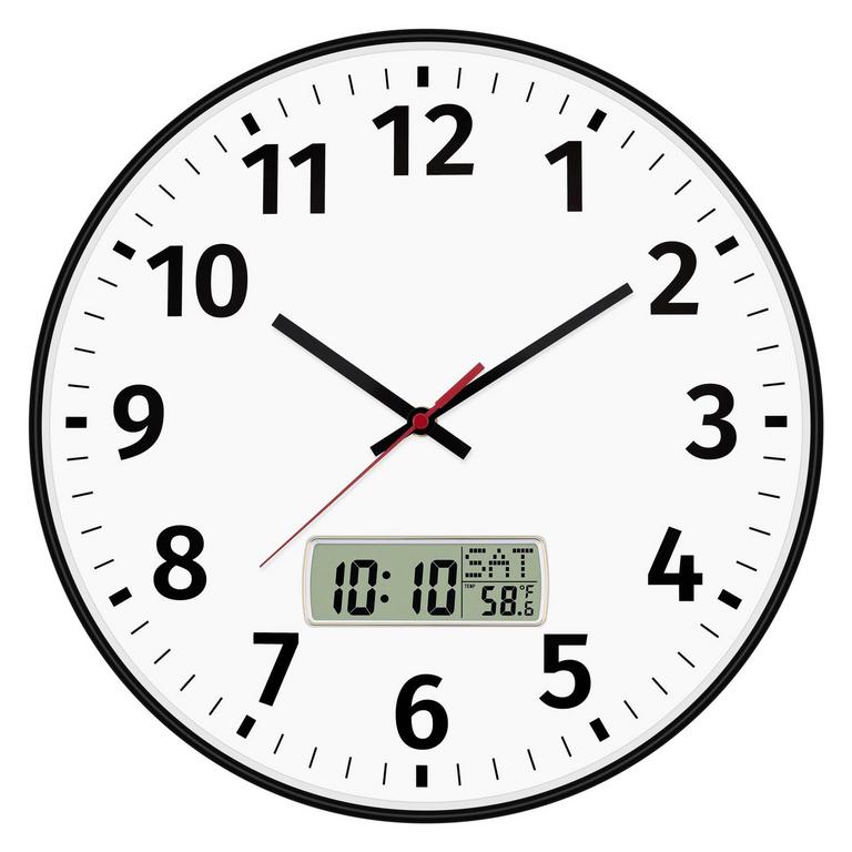 FOXTROP 14IN WALL CLOCK