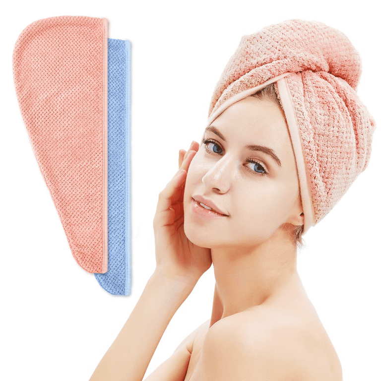 2PK HAIR TOWELS