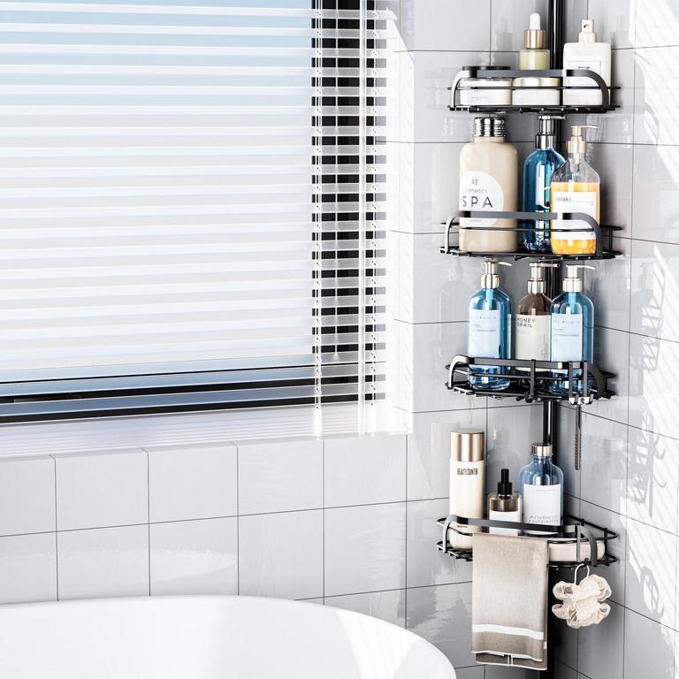 LAMU CORNER SHOWER CADDY