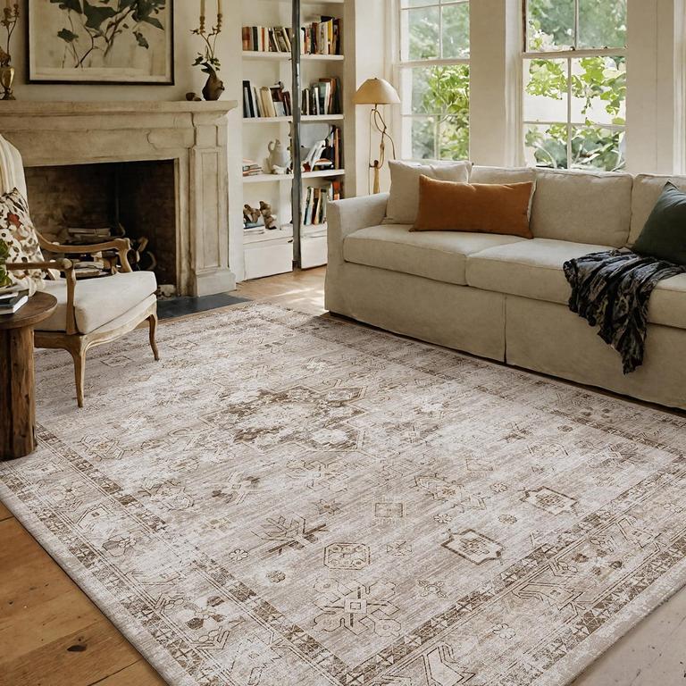 PABUBE VINTAGE RUG 5FT X 8FT