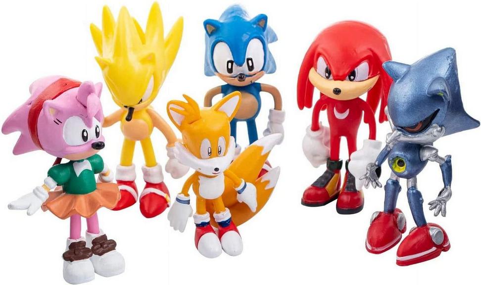 JG SONIC ACTION FIGURES SET