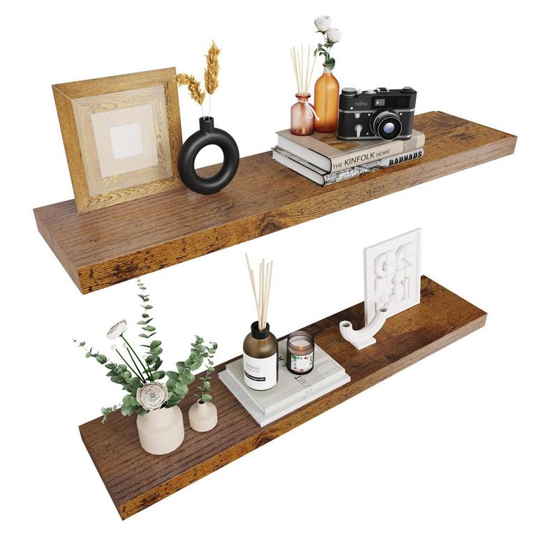 COLIMA 36IN FLOATING SHELVES 2PK