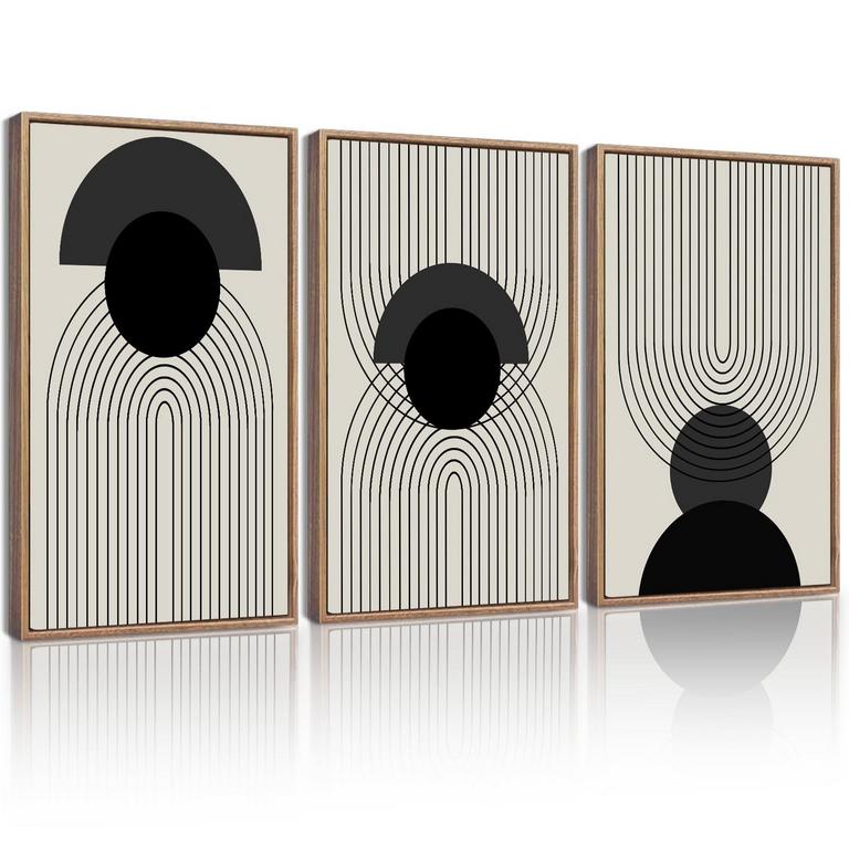 SHENIFY 12IN X 16IN 3PC BOHO WALL ART