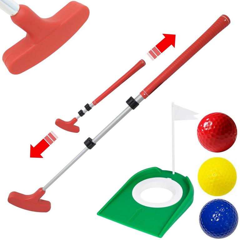 PURE SOURCE KIDS PUTTER SET