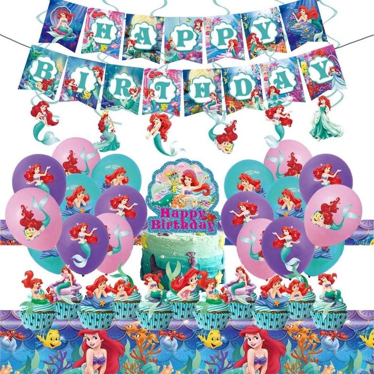LITTLE MERMAID PARTY SUPPLIES