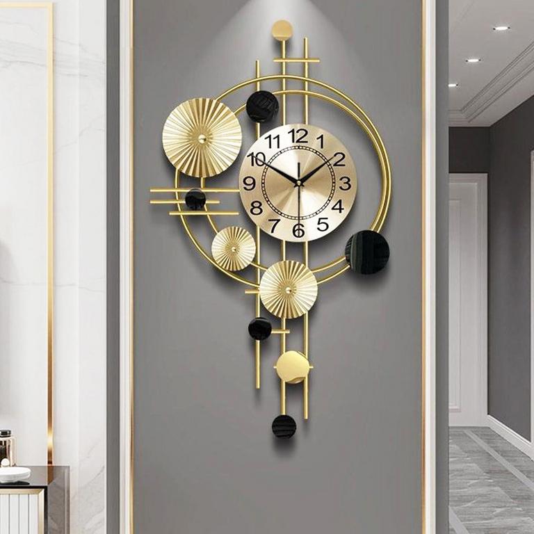 GILACCO 17.8IN X 30.7IN WALL CLOCK