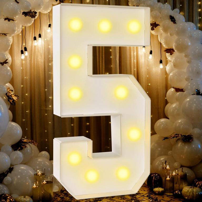 GINGPROUS 3FT LED MARQUEE SIGN