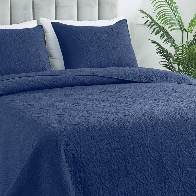 JUSTLET QUILT SET QUEEN 3PC