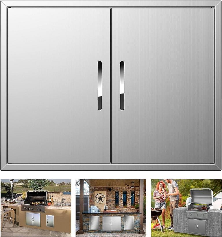 KODOM DOUBLE BBQ DOORS 31IN X 24IN