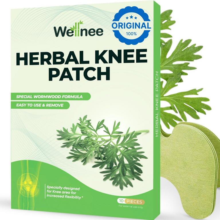 10PK HERBAL KNEE PATCHES