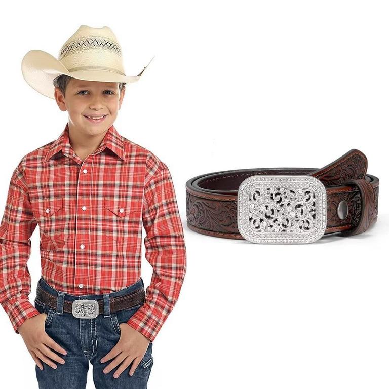 WHIPPY KIDS WESTERN BELT 30-33IN