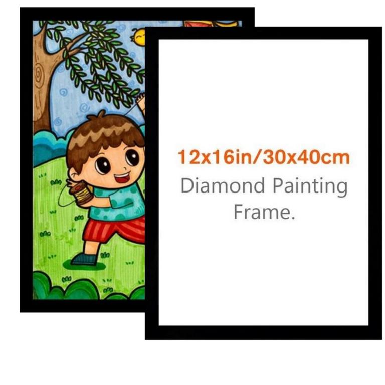 TRIANU DIAMOND ART FRAMES 12IN X 16IN 2PK