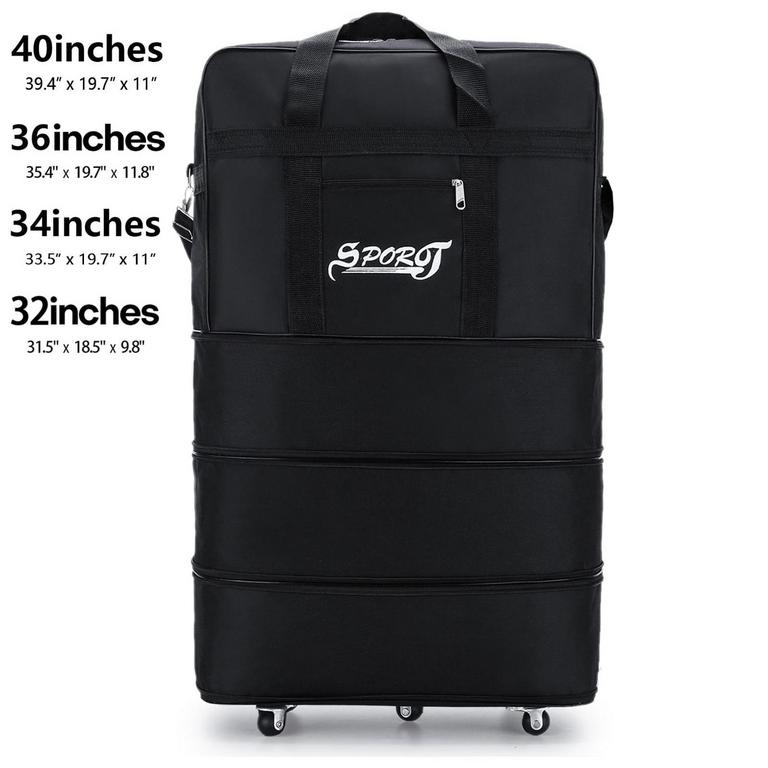 3-TIER WHEELED BAG