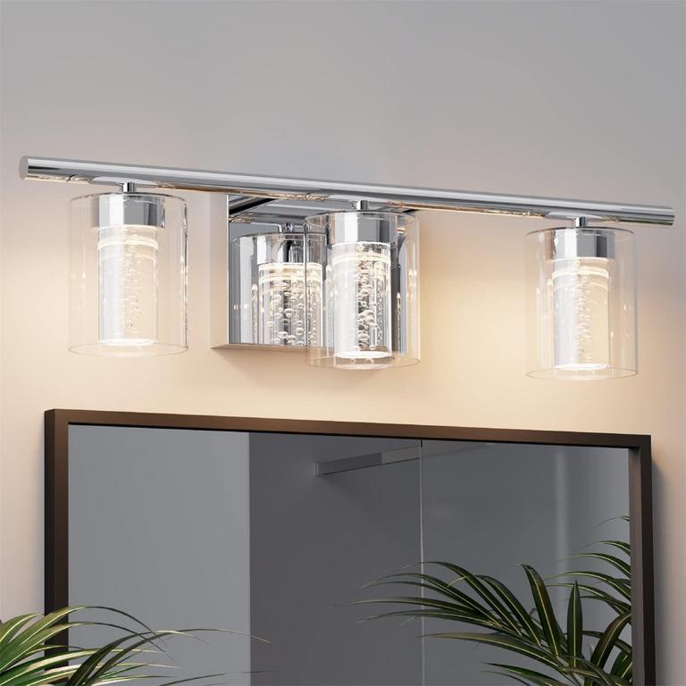 SURNIE 3-LIGHT BATHROOM FIXTURE 16.7"L