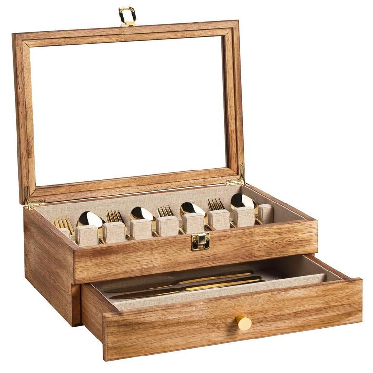 YOIMORI SILVERWARE BOX 14.5IN X 10.6IN