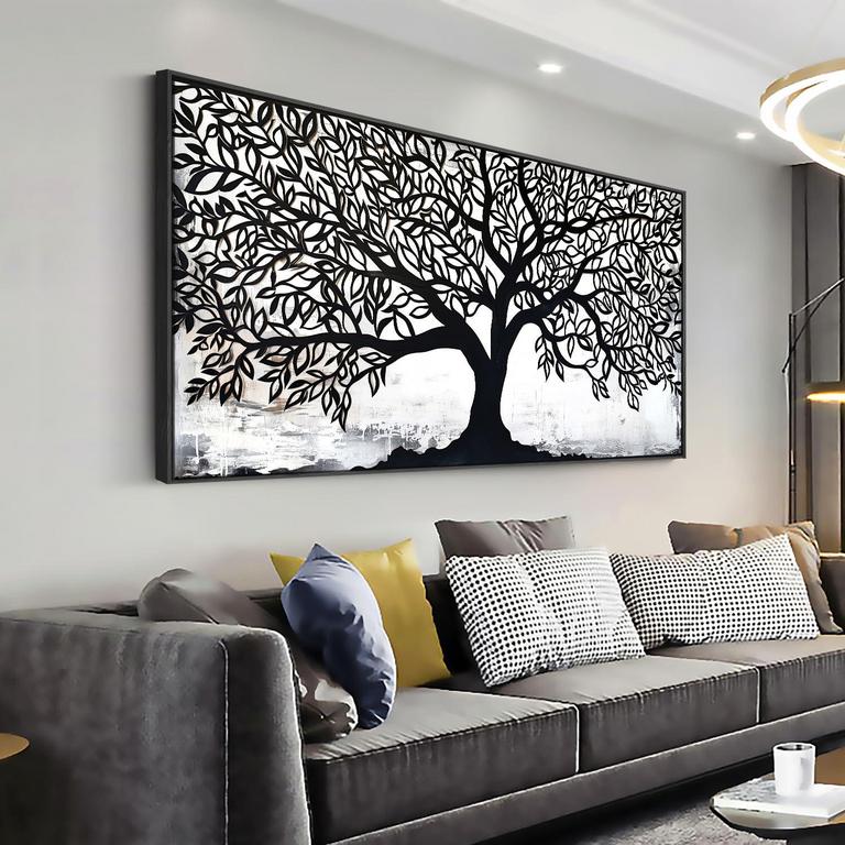 MOOMEL TREE OF LIFE WALL ART 24IN X 48IN