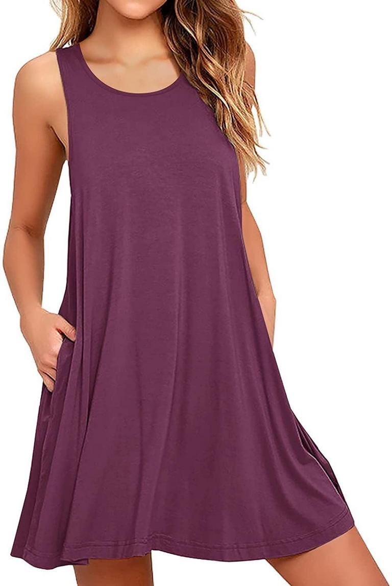 L CASUAL SWING DRESS