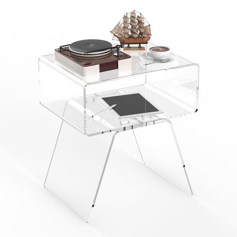 NBTORCH ACRYLIC SIDE TABLE