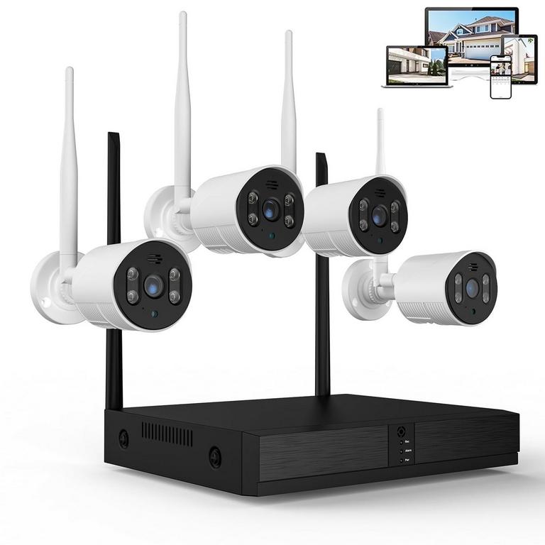 TOPVISION 4PC SECURITY CAMERA SYSTEM