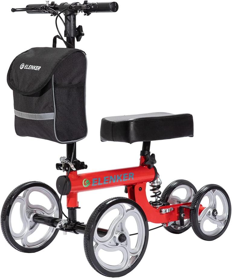 ELENKER KNEE SCOOTER RED