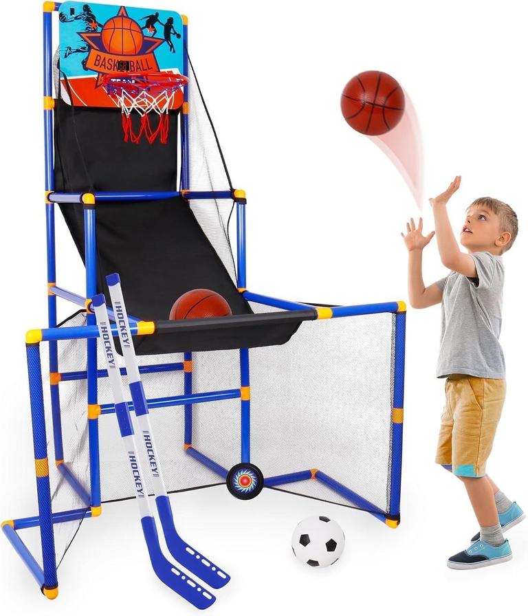 BRUCE  SHARK 3IN1 SPORTS GAME TOY SET