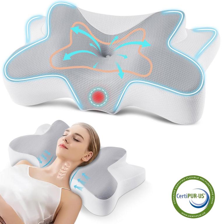 MOONORAH MEMORY FOAM PILLOW STD/QN
