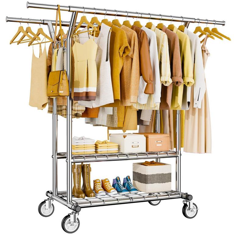 HYSEYY HEAVY DUTY CLOTHES RACK