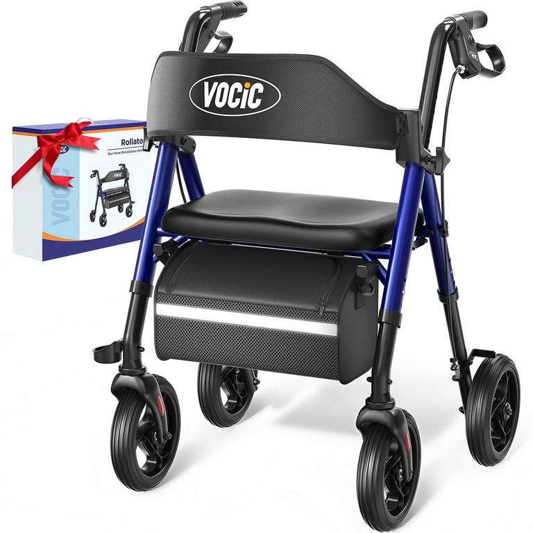 VOCIC ROLLATOR WALKER BLUE