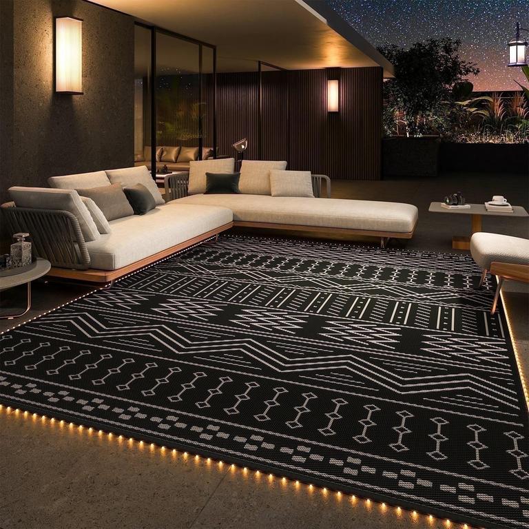SIXHOME OUTDOOR RUG 6FT X9FT