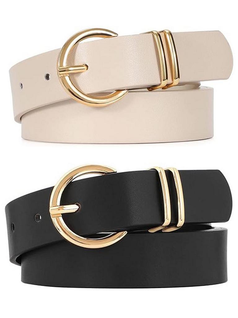 SENDEFN 2PK WOMENS BELTS 36-42IN
