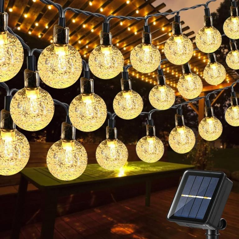 TOODOUR 56FT SOLAR STRING LIGHTS