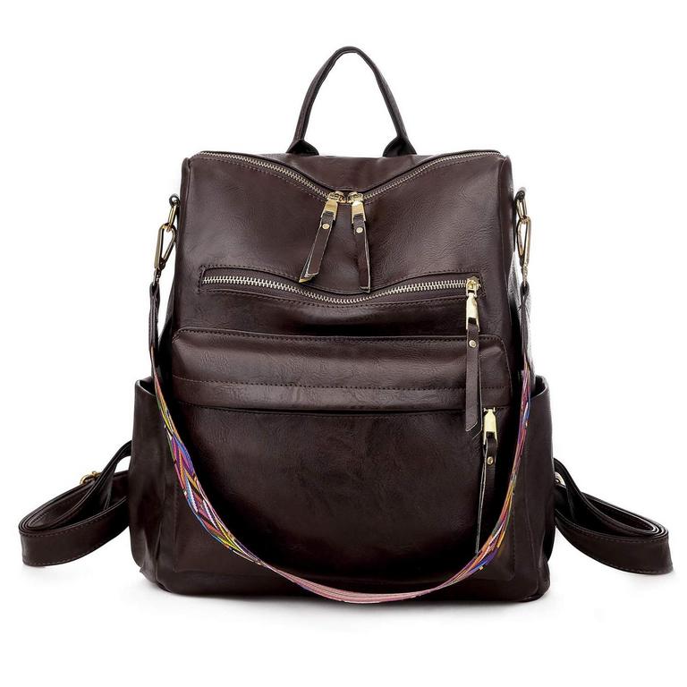 YOMYM NYLON BACKPACK COFFEE