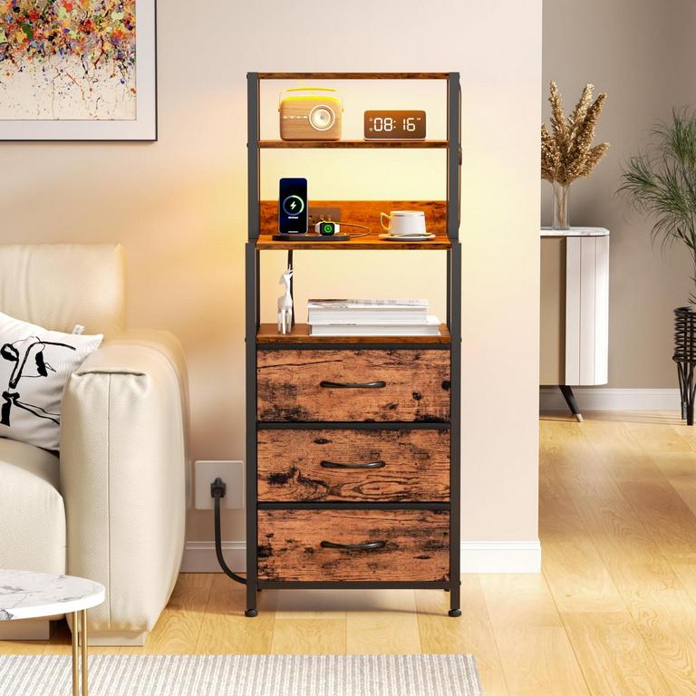 4-TIER NIGHTSTAND